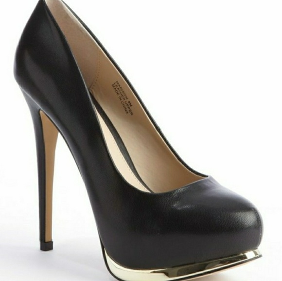 MODERN VICE BLACK PLATFORM MADISON HEEL - Picture 2 of 6
